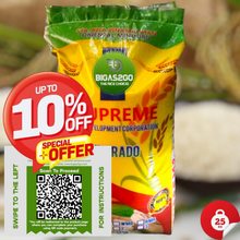Load image into Gallery viewer, Fast & Free Delivery: Same-Day/Next-Day (Metro Manila & Nearby) | BIGAS2GO Supreme Special Dinorado Mindoro Rice 25kg | Premium, Aromatic Bigas Padala | 10% Off QR Code Payment