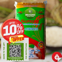Load image into Gallery viewer, Fast & Free Delivery: Same-Day/Next-Day (Metro Manila & Nearby) | BIGAS2GO Supreme C4 Dinorado Mindoro Rice 25kg | Premium, Aromatic Bigas Padala | 10% Off QR Code Payment