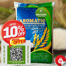 Load image into Gallery viewer, Fast & Free Delivery: Same-Day/Next-Day (Metro Manila & Nearby) | BIGAS2GO Aromatic Hasmine Rice 25kg | Premium, Aromatic, Fresh Bigas Padala | 10% Off QR Code Payment