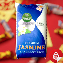 Load image into Gallery viewer, Fast &amp; Free Delivery: Same-Day/Next-Day (Metro Manila &amp; Nearby) | BIGAS2GO Jasmine Premium Fragrant Rice 25kg | Aromatic, Premium Quality Bigas Padala | 10% Off QR Code Payment
