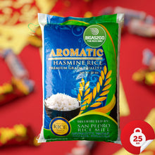 Load image into Gallery viewer, Fast &amp; Free Delivery: Same-Day/Next-Day (Metro Manila &amp; Nearby) | BIGAS2GO Aromatic Hasmine Rice 25kg | Premium, Aromatic, Fresh Bigas Padala | 10% Off QR Code Payment
