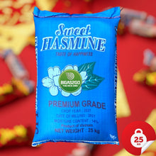Load image into Gallery viewer, Fast &amp; Free Delivery: Same-Day/Next-Day (Metro Manila &amp; Nearby) | BIGAS2GO Sweet Hasmine Rice 25kg | Aromatic, Premium Quality, Fresh Bigas Padala | 10% Off QR Code Payment
